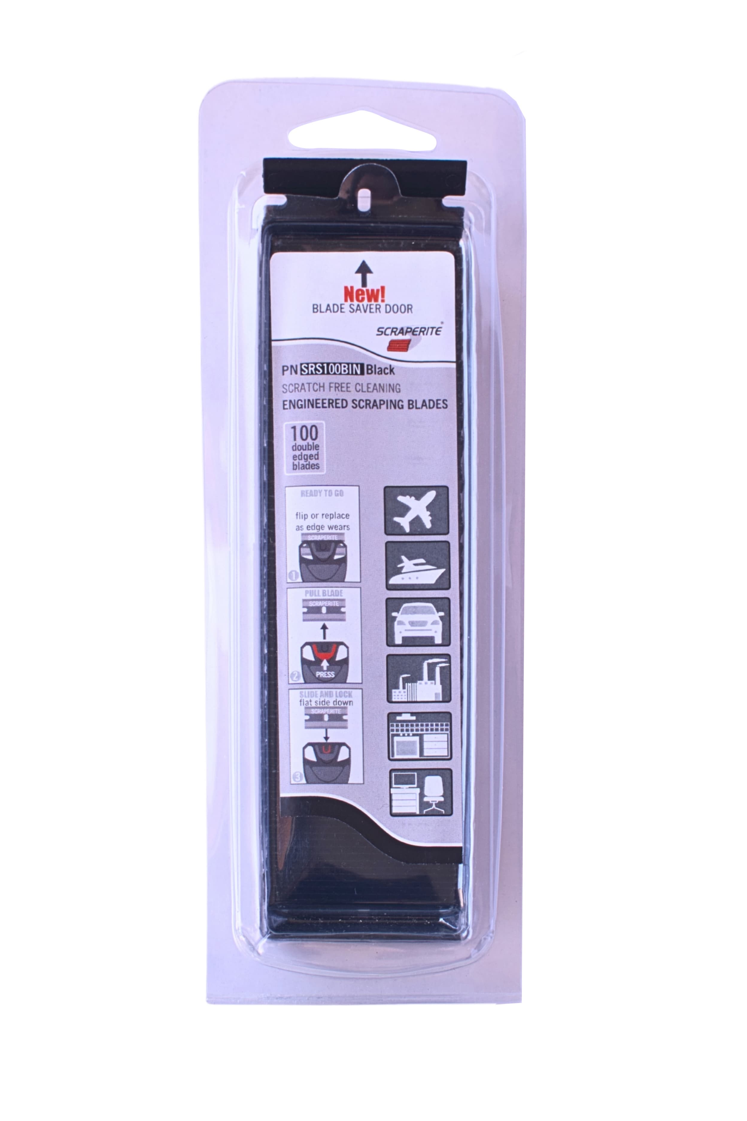 PACKS DE 100 CUCHILLAS DE REPUESTO SCRAPERITE