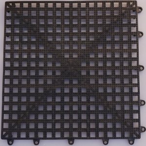 Black anti-slip tiles