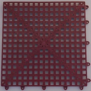 Burgundy red anti-slip tiles