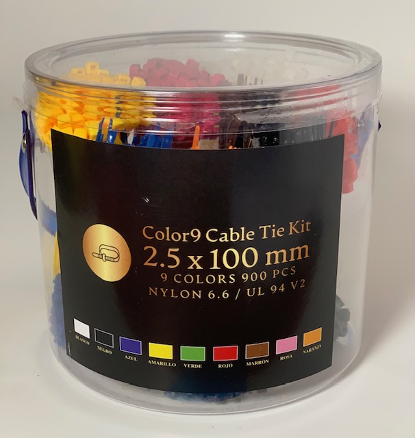 Colored Cable Tie Kits