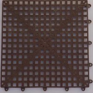 Chocolate Brown – hides marks in busy areas Chocolate brown anti-slip tiles