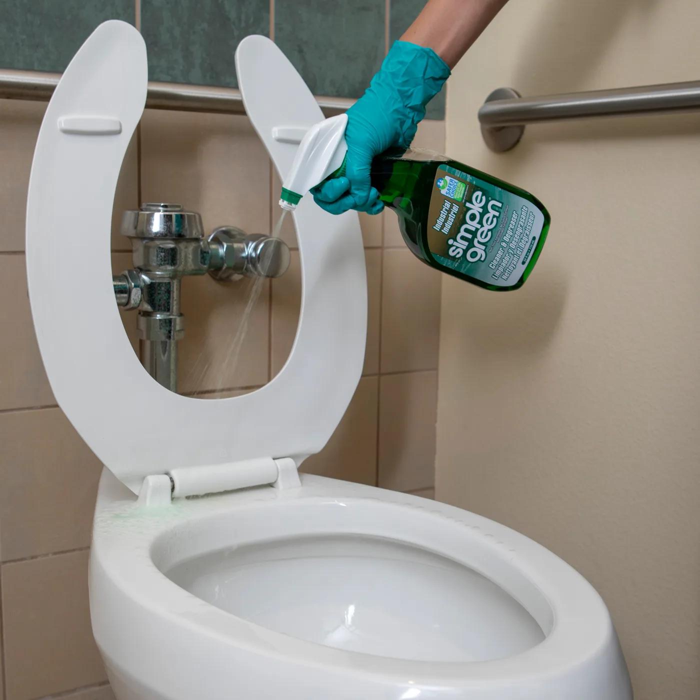 Aplicación de Botella de 24oz Simple Green Industrial Cleaner 24oz